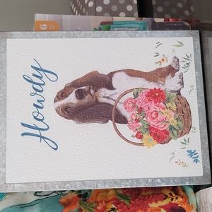 Basset wall decor new with tags